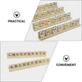 thumbnail image 6 of Monyance desktop domino racks Wooden Domino Holders 4pcs for Mexican Train Mahjong(7.48X0.91X0.71Inches), 6 of 10