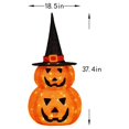 thumbnail image 3 of Linterna De Calabaza Plegable Decoración De Halloween Calabazas Led Adornos De Linterna Linterna De Calabaza Plegable De Halloween seitruly HA038200-00, 3 of 6