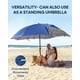 thumbnail image 4 of Paraguas Sport-Brella Premiere XL de 9 pies - Poste central resistente de 1.25" y barrena con mango giratorio - Protección solar UPF 50+ - Paneles laterales de privacidad, ventanas con cremallera y 2, 4 of 5