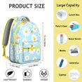 thumbnail image 4 of Bloom Floral Waterproof Backpack - Stylish & Spacious Student Bag for School or Travel, 4 of 6