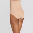 thumbnail image 2 of Jockey Generation Women's Slimming High-Waist Briefs - Beige, Large, 2 of 2