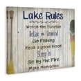 thumbnail image 2 of Stupell Industries Coastal Lake Rules List and Oars Canvas Art, 20 x 16, by Kim Allen, 2 of 7