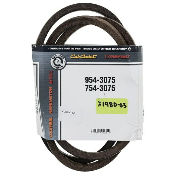 CUB CADET 954-3075 Pto Belt 78.6Lg 40 42 341 340 303 754-3075