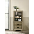 thumbnail image 3 of Roundhill Loiret Light Grey Finish Wood Storage Platform WallBed, King, 3 of 6