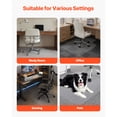 thumbnail image 6 of KFFKFF Office Chair Mat with Lip, 36 x 48-inch Durable Chair Mat, Easy to Maintain, Smooth Movement Carpet Protector for Home or Workspace, 6 of 9
