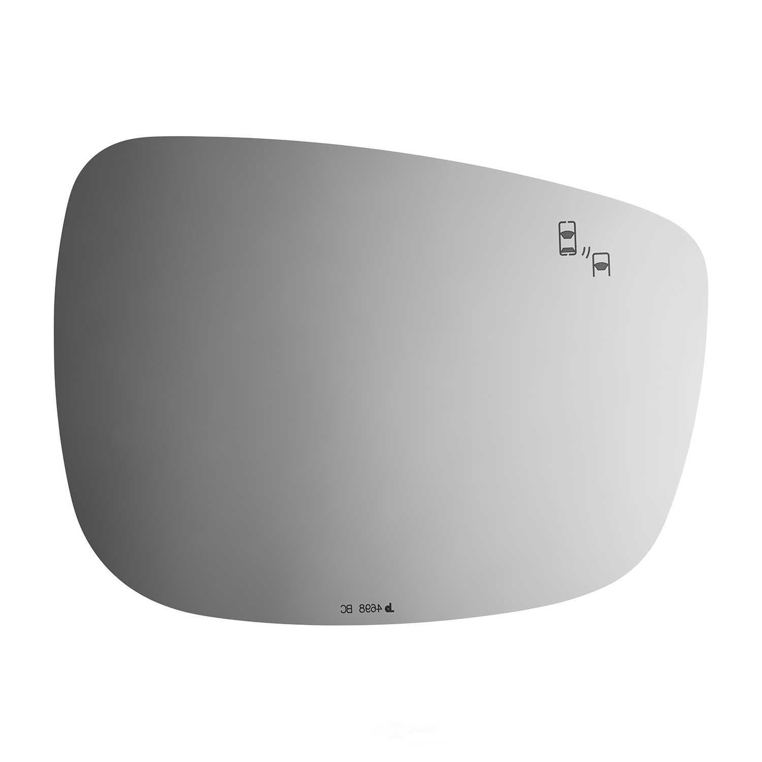 Burco Side View Mirror Replacement Glass - Clear Glass - 4698BC