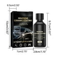 thumbnail image 3 of Clearance Items Advanced Graphene Ceramic Coating for Cars – 10+ Years Protection, High-Gloss Nano Coating Kit (70ml) – Hydrophobic Car Paint Protection, Easy Application for Auto Detailing, 3 of 9