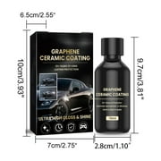 Clearance Items Advanced Graphene Ceramic Coating for Cars – 10+ Years Protection, High-Gloss Nano Coating Kit (70ml) – Hydrophobic Car Paint Protection, Easy Application for Auto Detailing