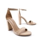 thumbnail image 3 of Sandalia de Mujer DREAM PAIRS Tacón Grueso Alto Nude en Gamuza 10 cm, 3 of 8
