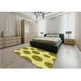 thumbnail image 4 of Ahgly Company Indoor Rectangle Patterned Dark Yellow Green Area Rugs, 8' x 12', 4 of 6