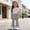 Grey, variant on Girls Flare Pants Solid Color Front Slit Bell Bottom Cut Fashion Leggings High Elastic Stretchy Kids Casual Long Trousers