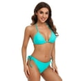 thumbnail image 4 of Charmo Woman Triangle Two Piece Bikini Set Swimsuit Ladies Swimwear, 4 of 6