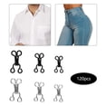 thumbnail image 1 of Kits de ganchos y ojos BLESIY Plateado y Negro, 1 of 7