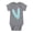 ATHLETIC HEATHER, variant on - Feathers - Infant One Piece