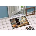 thumbnail image 3 of Carolines Treasures DAC1789JMAT 24 x 36 in. Unisex Chocolate Lab Fall Kitchen Pumpkins Indoor or Outdoor Mat, 3 of 5