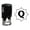 Black, variant on Printtoo Octagon Celtic Swirl Frame Alphabet Q Monogram Initial R-40 Self Inking Rubber Stamp Office Stationary
