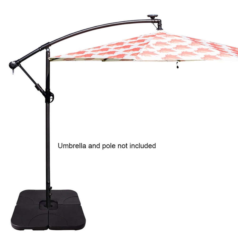 Aimee Lii 20 Inch Patio Offset Water Filled Plate Umbrella Base Sand, Outdoor Umbrella Base Aimee Lii 20 Inch Patio Offset Water Filled Plate Umbrella Base Sand, Outdoor Umbrella Base