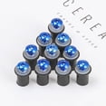 thumbnail image 4 of 10Pcs Aluminum CNC Motorbike Mounting Screw Kit Nuts Fastener Motorcycle Windscreen Windshield Bolt BLUE, 4 of 8