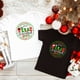 thumbnail image 5 of Camiseta familiar 2024 Conjuntos familiares a juego para Navidad Conjunto festivo Mamá Papá Niños Bebé Camisetas a juego Mono, 5 of 5