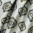 thumbnail image 2 of Fabric Mart Direct Light Silver Jacquard Weave Fabric By The Yard, 46 inches or 117 cm width, 1 Yard Silver Jacquard Fabric, Damask Textured, Upholstery Couch Wholesale Fabric, Window Treatment, 2 of 8