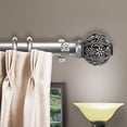 thumbnail image 3 of Rod Desyne Lacey Window Curtain Rod Set, 48 to 84-Inch, Satin Nickel, 3 of 3