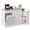 White, variant on DreamCurship 52" Kitchen Island with Storage, Rolling Kitchen Cart Island with Wheels, Tilt Out Kitchen Trash Cabinet 10 Gallon Storage, 3 Large Spice Racks and 2 Drawers, White