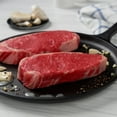 New York Strip Steak, Choice Angus Beef, 2 per Tray, 1.25 - 1.50 lb