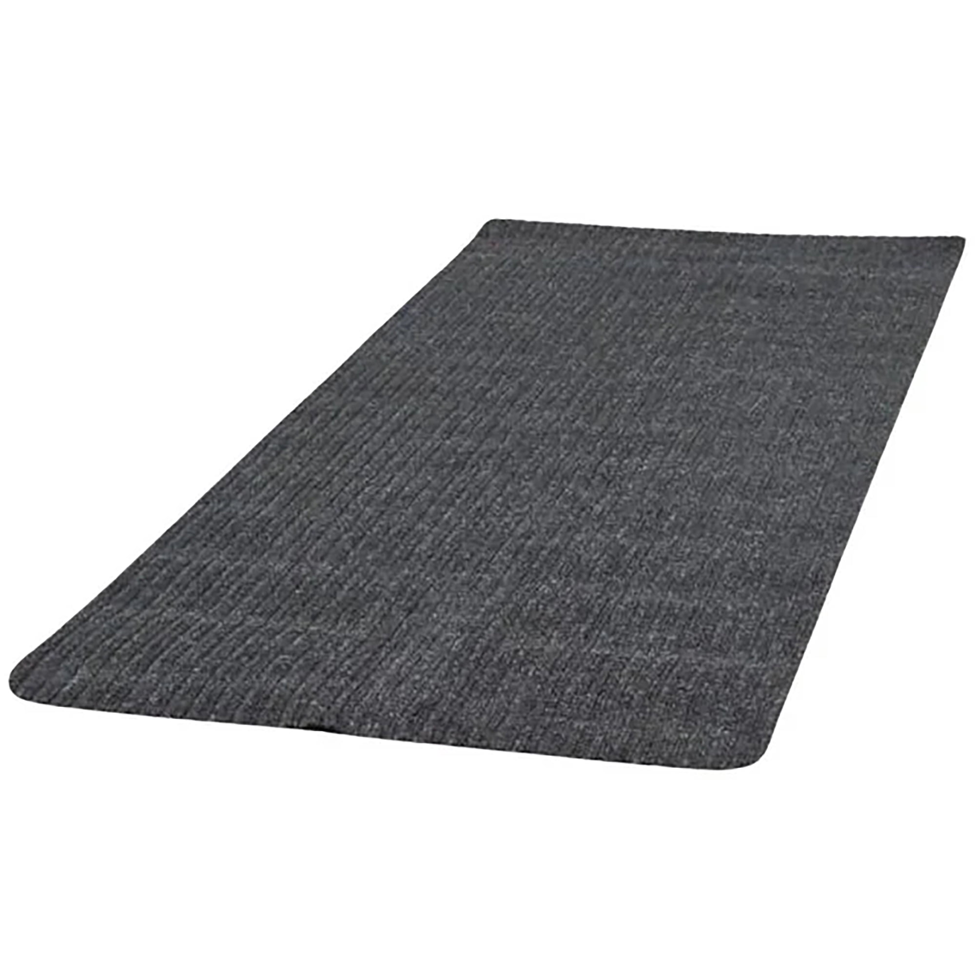 Sports Licensing Solutions 24 in. W X 60 in. L Black/Gray Polyester Utility Mat
