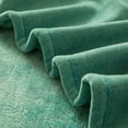 thumbnail image 6 of Mainstays Cozy Sweatshirt Chenille Throw Blanket, Green Lily, 50" x 60", 6 of 8