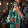 thumbnail image 4 of Halloween Decorative Kitchen Hand Towels, Spooky Halloween Themed Towels, Absorbent Soft for Bathroom, Farmhouse Kitchen, Halloween Home Decor, 4 of 6