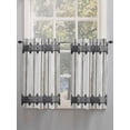 thumbnail image 5 of Farmhouse Rustic Bathroom Window Curtain, Vintage Country Wooden Grain Light Filtering Coffee Kitchen Curtains, Bedroom Living Room Curtains 2 Panel 84"x54", 5 of 6