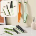 thumbnail image 1 of Cepillo de limpieza de grietas de baño multifuncional | Cepillo de fregar doméstico pequeño 4 en 1 para huecos en suelos, paredes y esquinas | Cerdas suaves y densas | Empuñadura ergonómica, 1 of 2