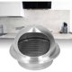 thumbnail image 3 of 160mm Stainless Steel Vent Grille External Exhaust Vent Round Ventilation Grille for Kitchen, 3 of 5