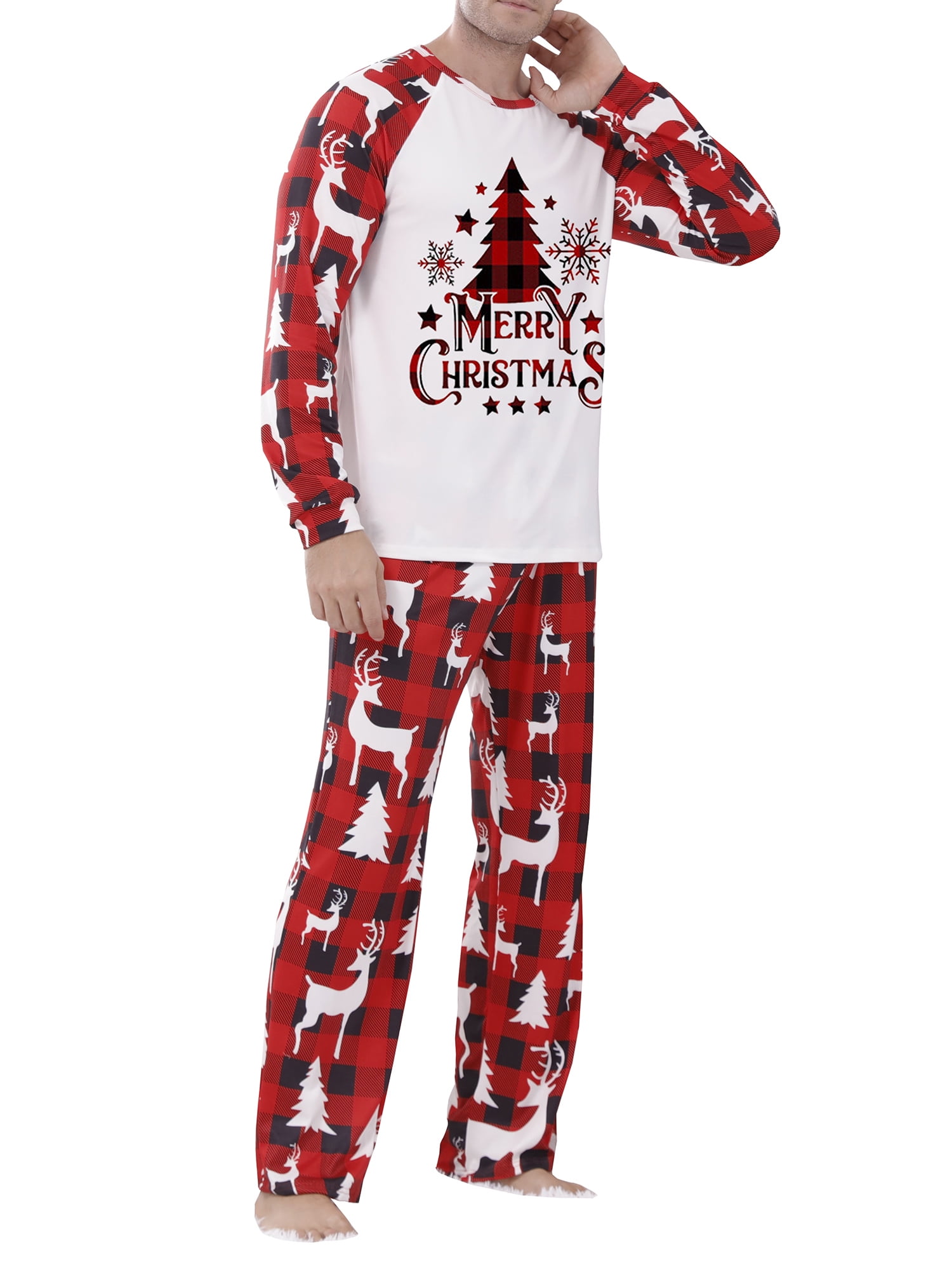 Pajamas christmas walmart deals