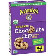 Annies Homegrown Organic Chocolate Chip Cookie Bites, 6.5 Ounce -- 12 per case.