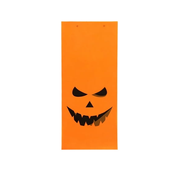 50 Pack Clear Cellophane Halloween Treat Bags With Resealable Closures, Snack Candy Party Favor Bags For Goodies, Holiday Gift Packaging Bags For Halloween Party Supplies