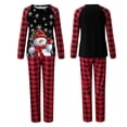 thumbnail image 4 of SUXIAN Family Christmas Pajamas Long Sleeve T Shirt And Pants Set Mommy Style Pajamas, 4 of 6