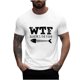thumbnail image 1 of Mangas de Mano para Hombres, Cuello Redondo de Verano Ocio Impreso Superior, Moda Casual Manga Larga Poliéster, 1 of 9