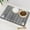 Grey-3, variant on Dog Mat Pet Feeding Mat for Food and Water Absorbent 20x12in Quick Dry Dog Water Bowl Mat