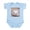 Sky Blue, variant on CafePress - Hedgehog Close Up Infant Creeper - Baby Light Bodysuit, Size Newborn - 24 Months