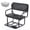 black-rear seat, variant on Adult Tricycle Rear Seat, Free Capacity Basket,Suitable for Modification Bike Included for Carring Passages Picnic Exercise Shopping Maximum Load 500lbs