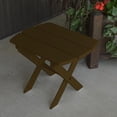 thumbnail image 5 of Solid Knotfree Yellow Pine Folding Oval End Table, 5 of 12