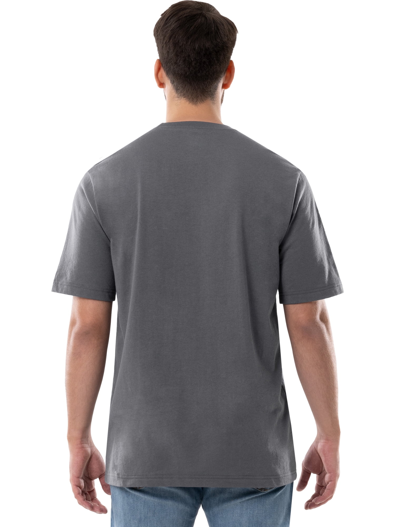 Brahma Men's Short Sleeve Workwear T-Shirt, Size S-4XLT (Men's, Big Men's, and Tall)