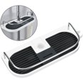 thumbnail image 1 of Estante de ducha sin taladrar para riel de ducha - Soporte organizador de baño para champú, se adapta a rieles de 19 mm - 25 mm, negro, 1 of 5