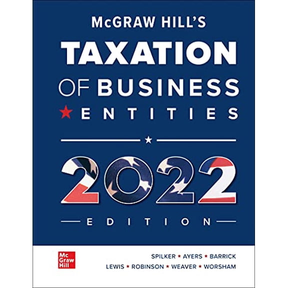 Pre-Owned McGraw Hill's Taxation of Business Entities 2022 Edition (Hardcover) 1264369050 9781264369058