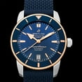 thumbnail image 4 of Breitling Superocean Automatic Blue Dial Stainless Steel Men's Watch UB2010161C1S1, 4 of 4