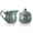 Gray, variant on 12 OZ Ceramic Sugar and Creamer Set, Coffee Serving Set, 3 Piece Cream Pitcher Sugar Bowl with Lid and Spoon (White)