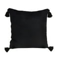 thumbnail image 6 of SOGA 45cm Black Vintage Butterfly Throw Pillow – Tassel Accent Velvet Square Decorative Cushion for Couch, Bed, Sofa, and Home Decor, 6 of 7