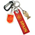 thumbnail image 1 of 2024 Germany European Cup France Italy Netherlands Portugal Team Emblem Football Keychain Fan Pendant, 1 of 2