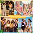 thumbnail image 4 of Collares Sherr, 24 unidades, LED hawaianos, leis, 102 cm, iluminados, 4 of 7